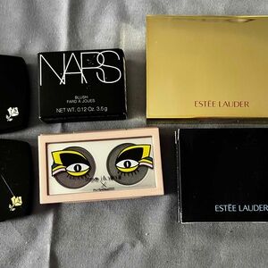 6 MAKEUP PRODUCTS, MAC, ESTEE LAUDER, NARS, LANCOME, NEVER USED, NO DAMAGE